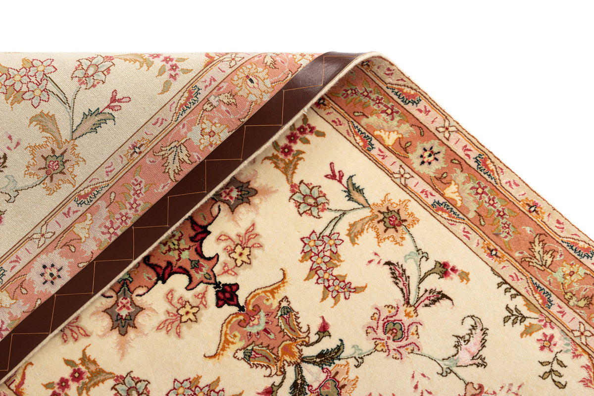 210x80 Tabriz con seta