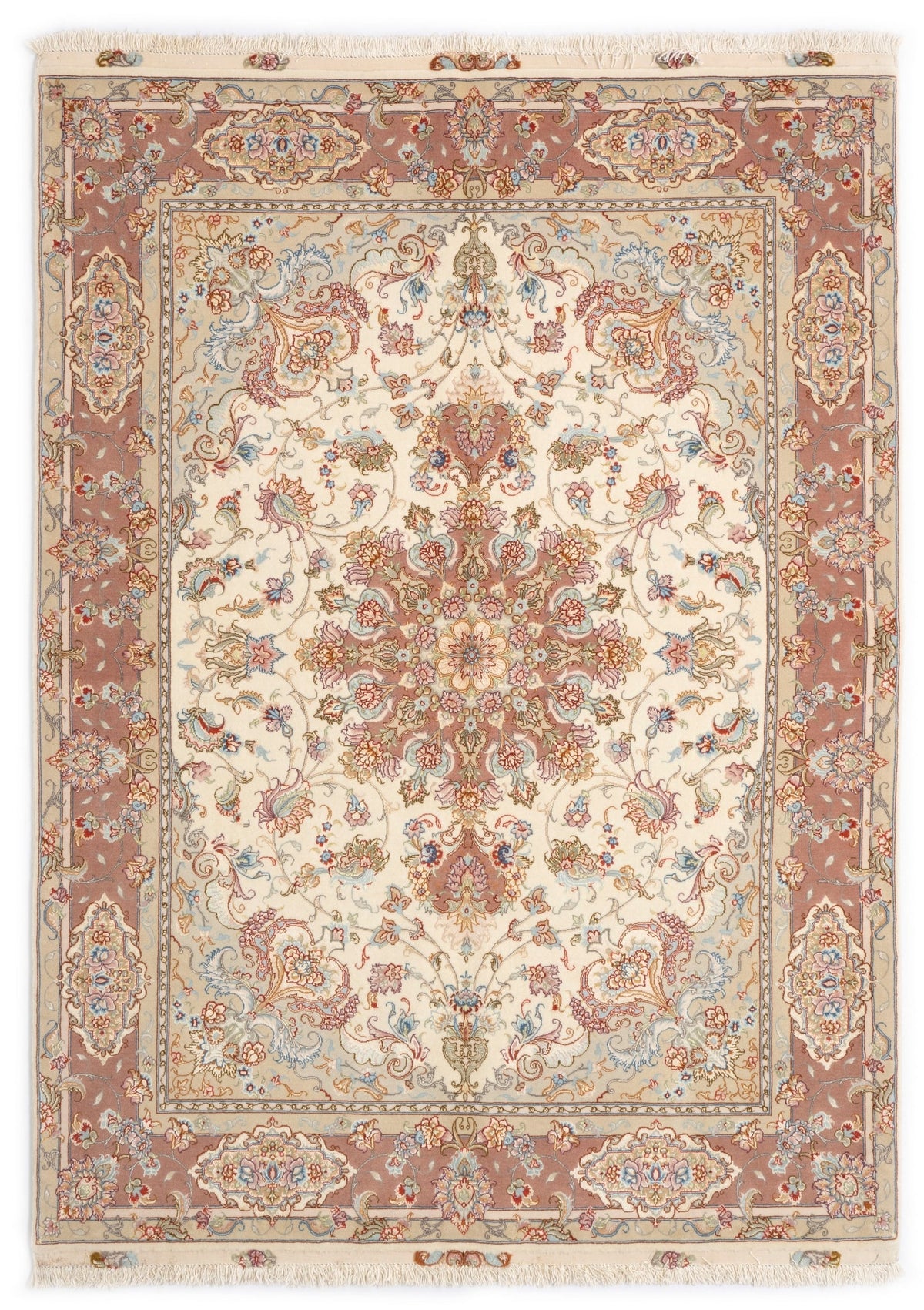 210x151 Tabriz su e con seta