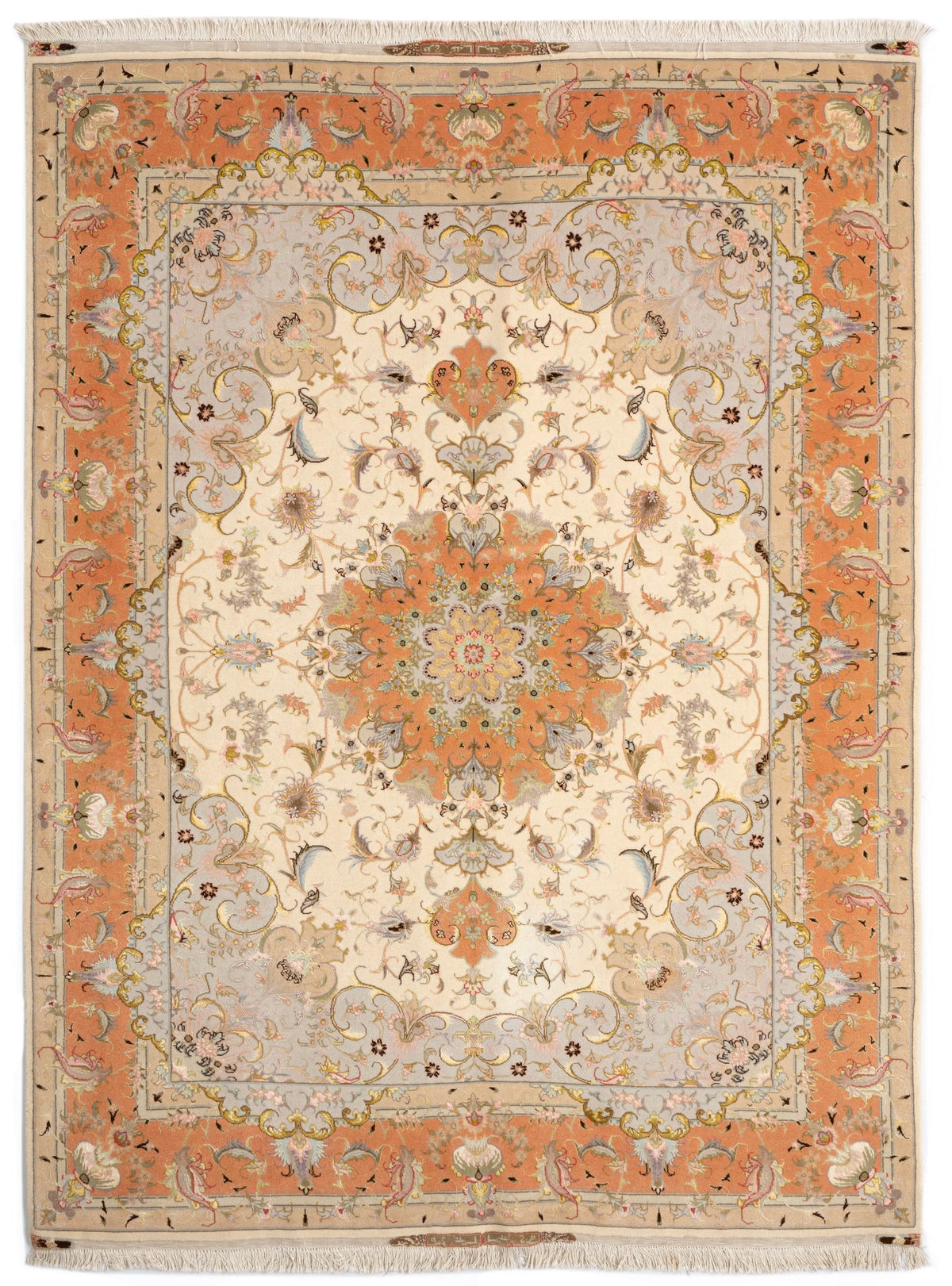 220x155 Tabriz con seta
