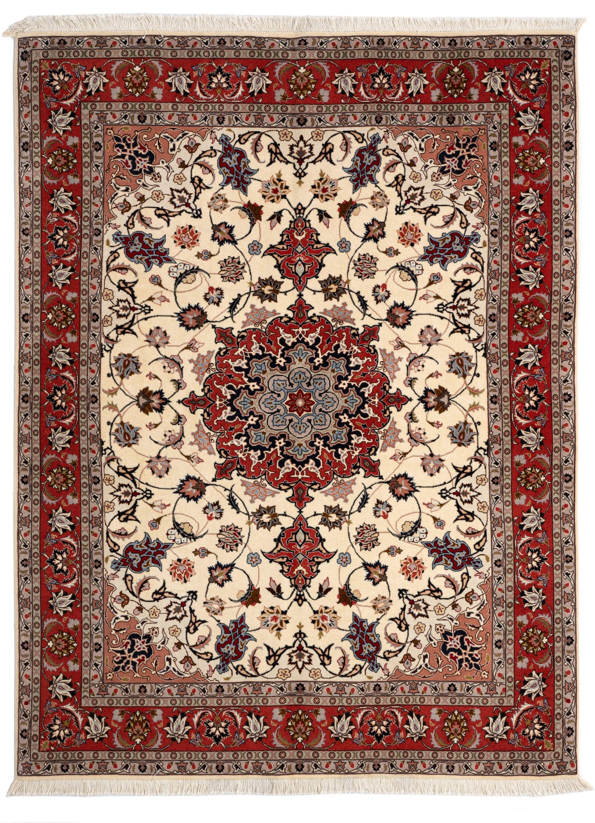 207x153 Tabriz avec soie