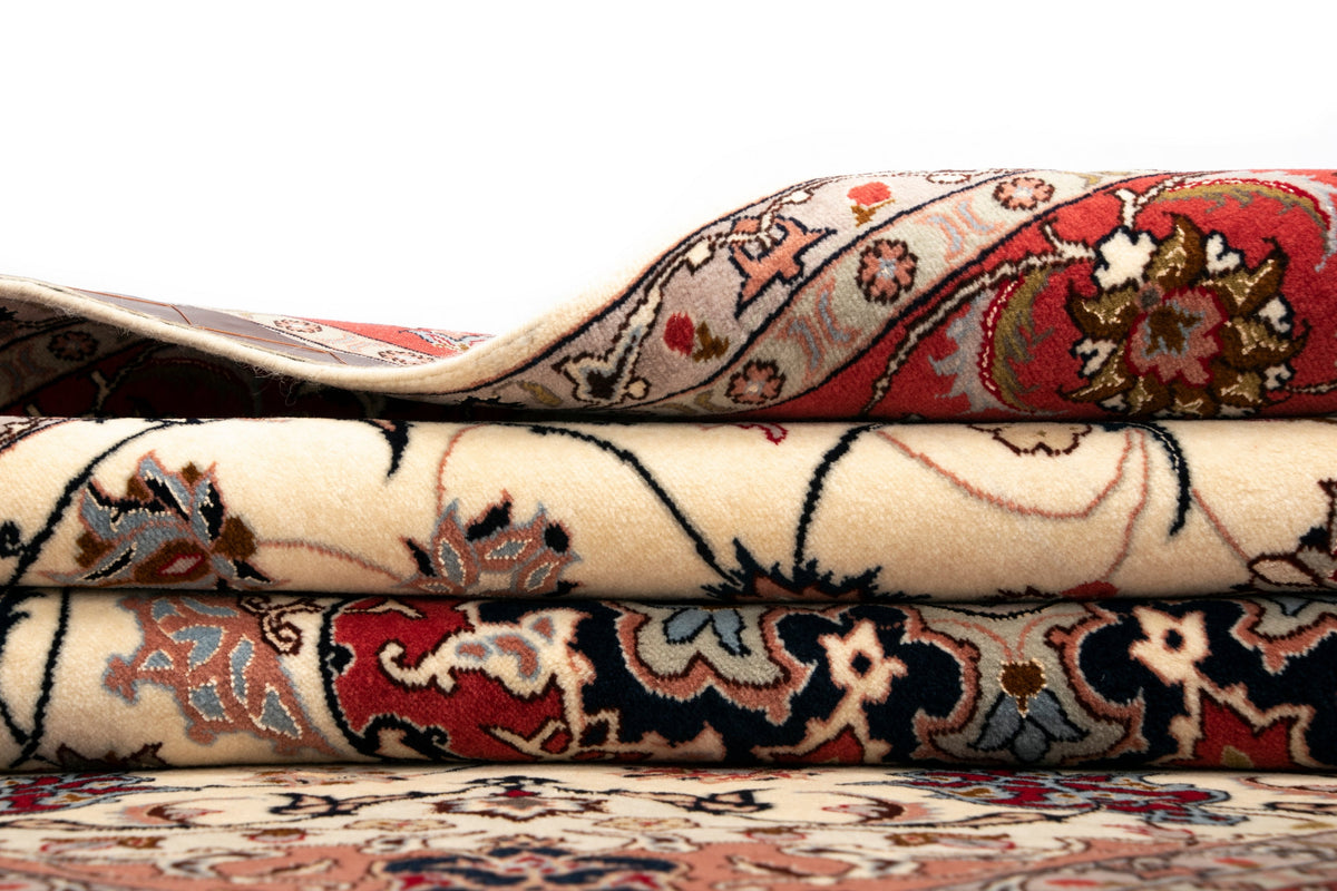 207x153 Tabriz avec soie