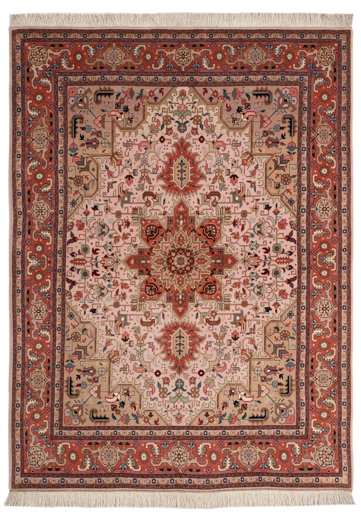 200x150 Tabriz con seta