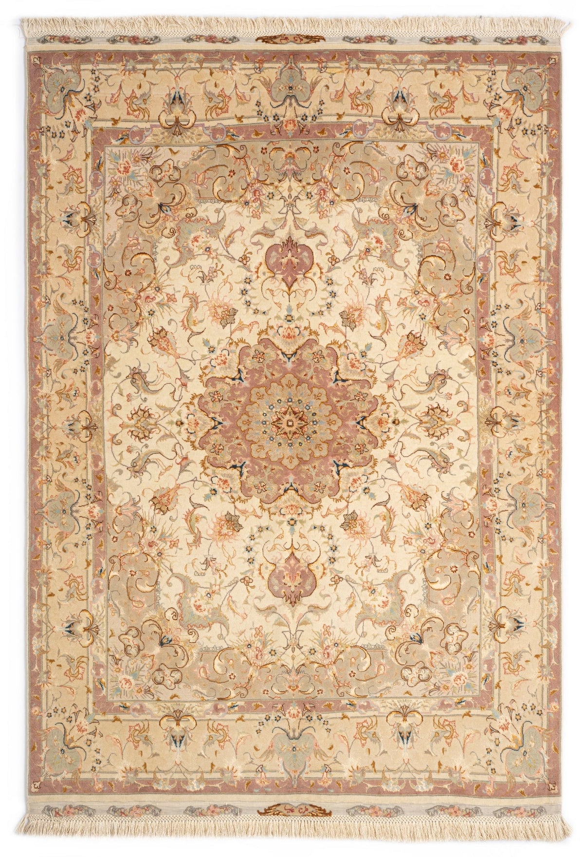 214x150 Tabriz su e con seta