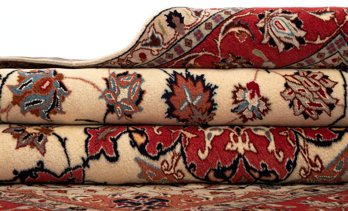 190x155 Tabriz con seta