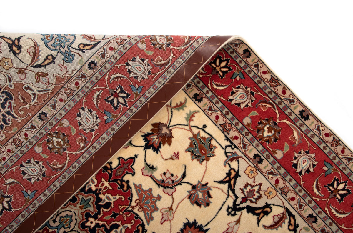 190x155 Tabriz con seta