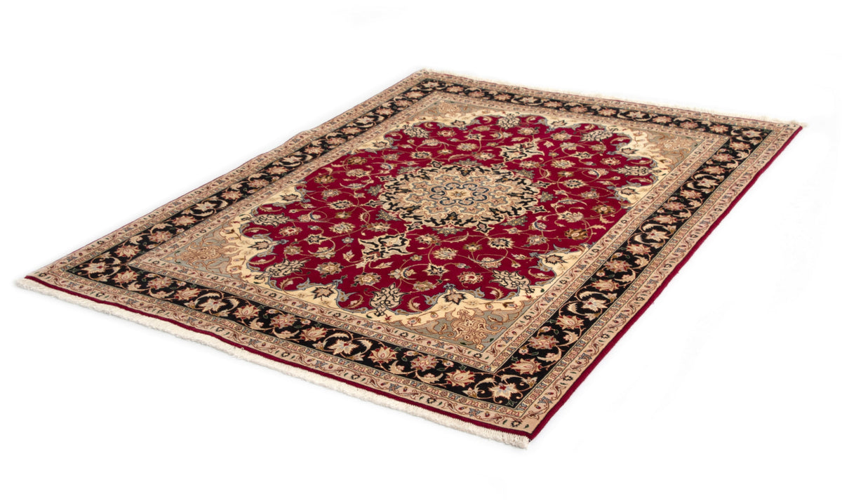 200 x 154 Täbriz mit Seide