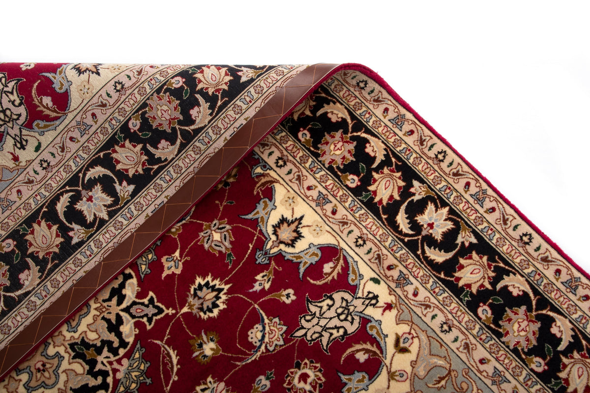 200 x 154 Täbriz mit Seide