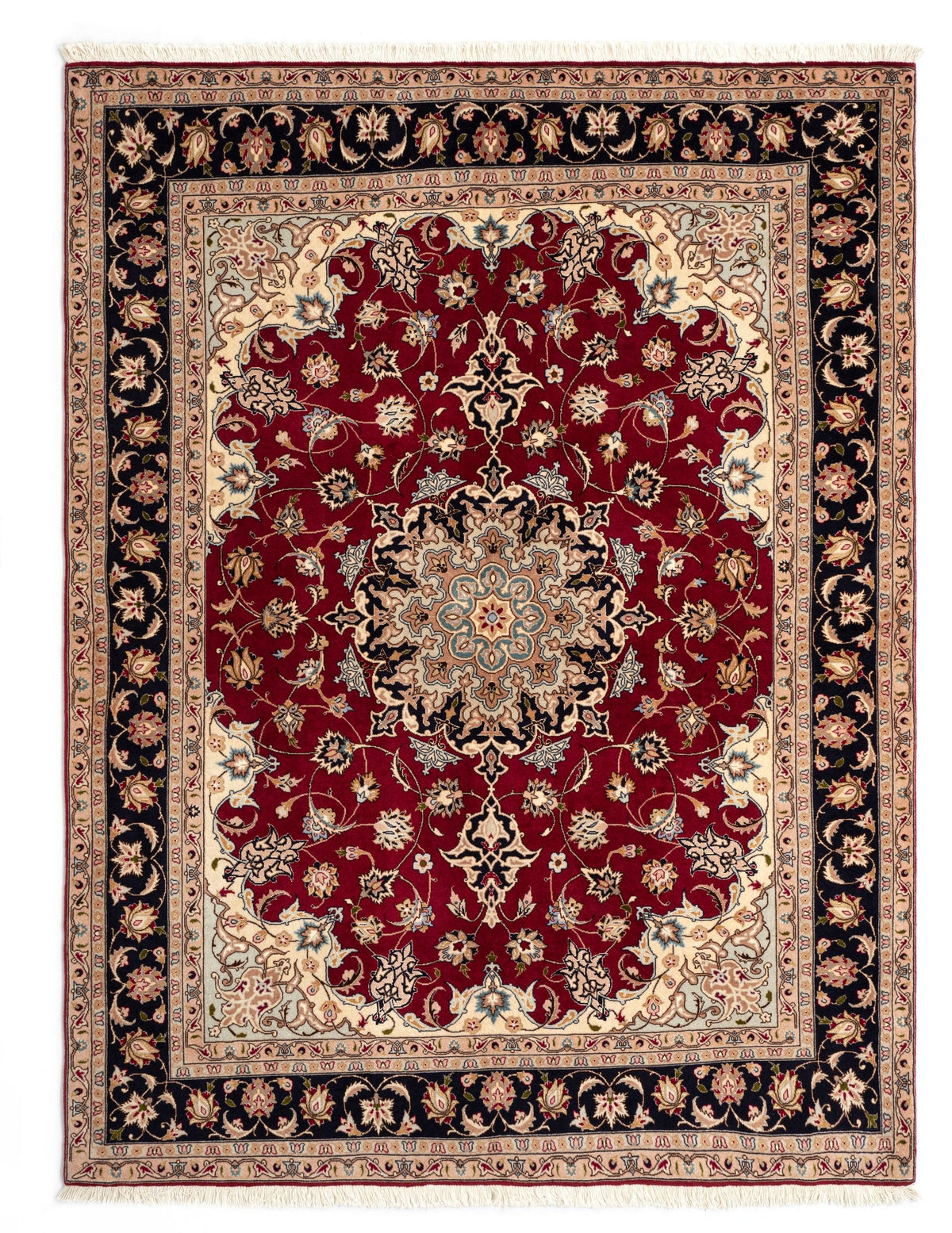 196x152 Tabriz con seta