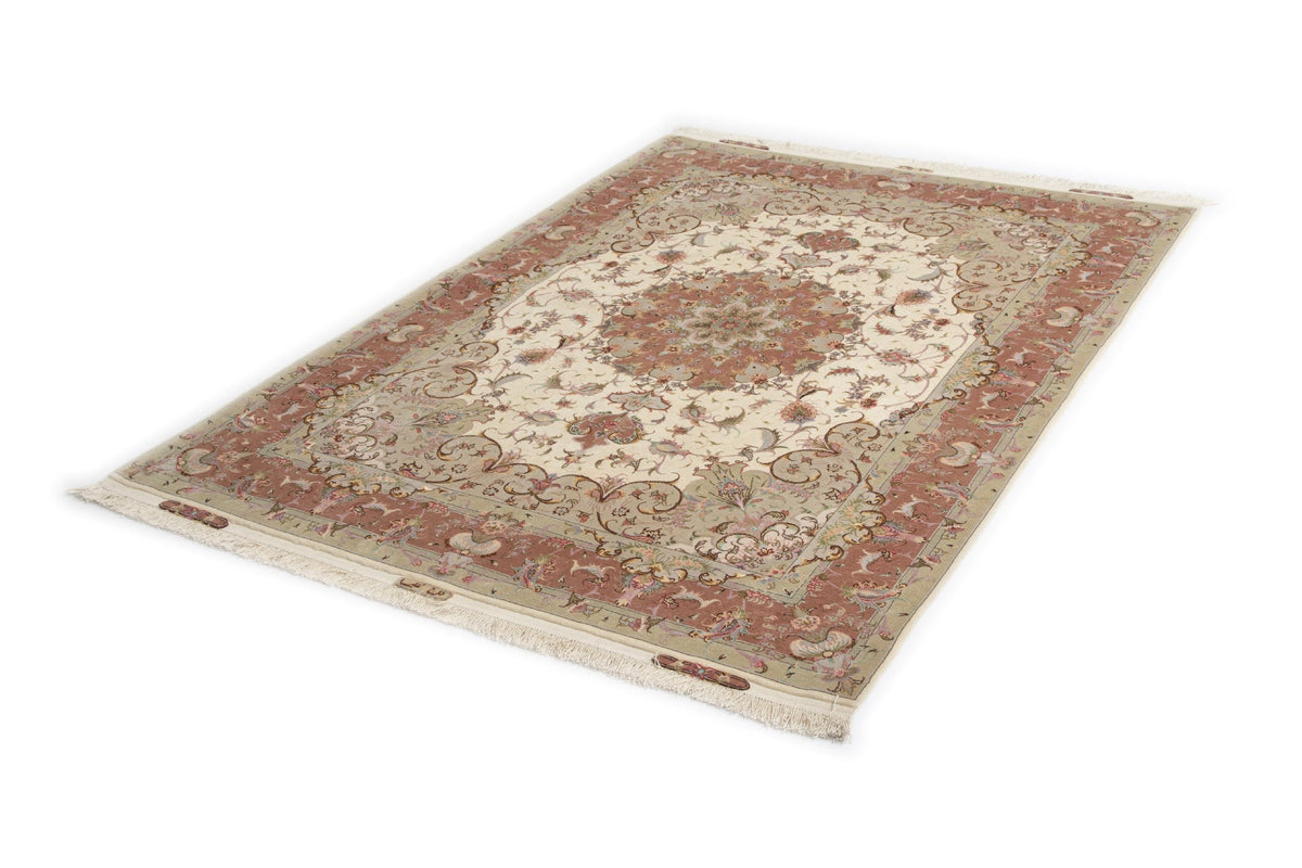 215x152 Tabriz su e con seta