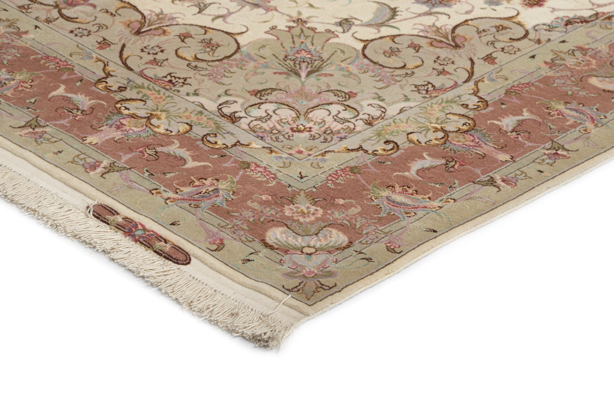 215x152 Tabriz su e con seta