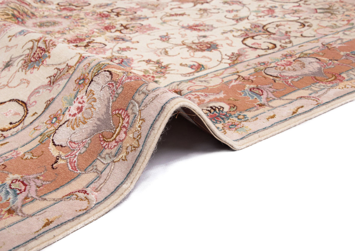 204x144 Tabriz su e con seta
