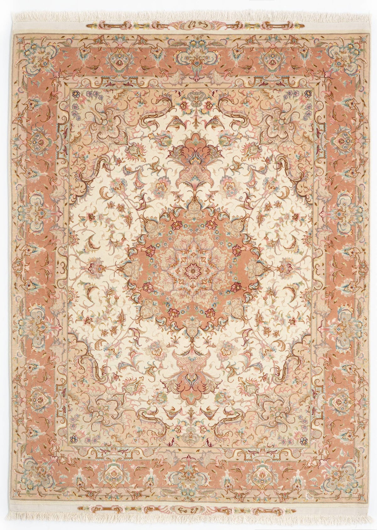 214x153 Tabriz su e con seta