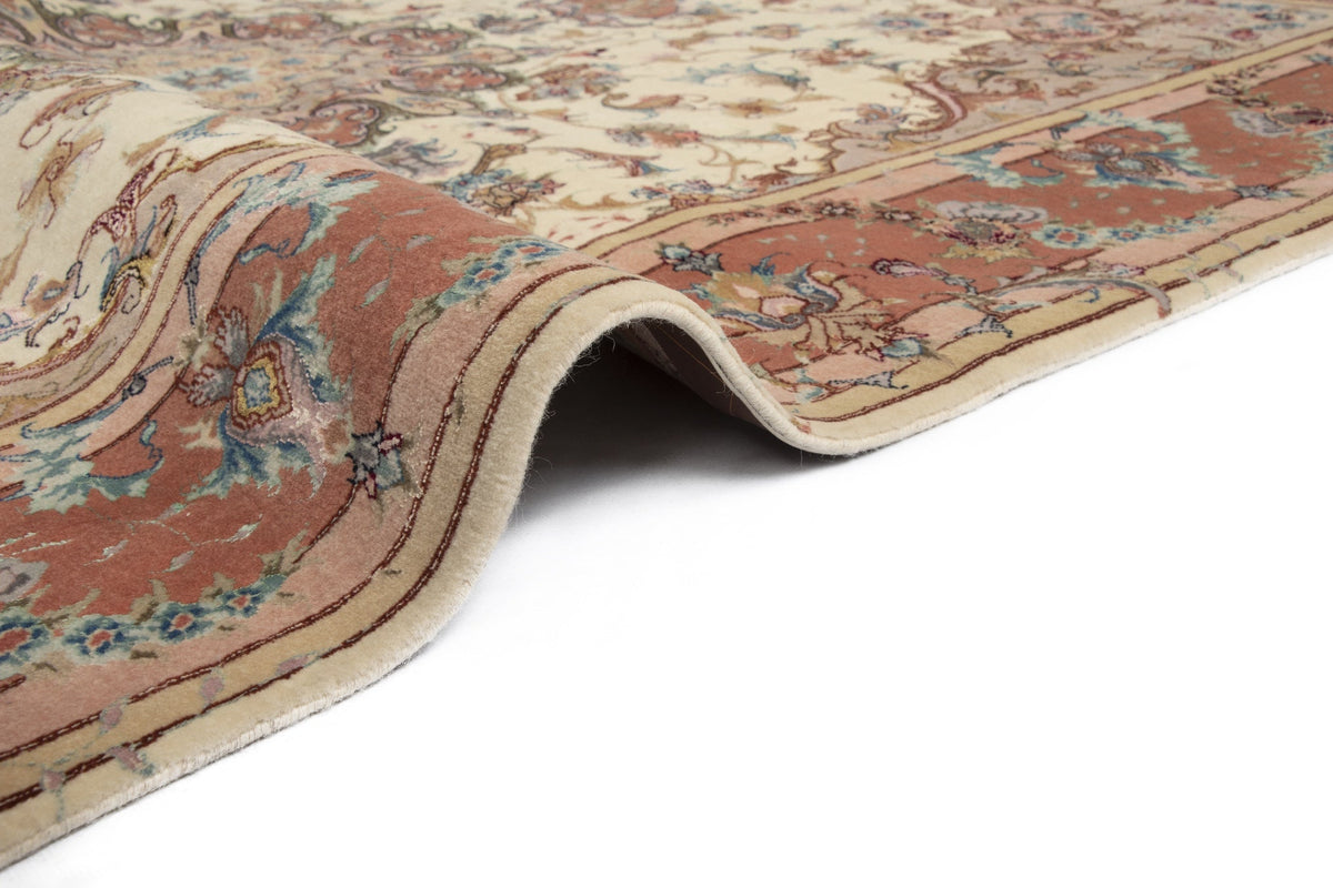 215x152 Tabriz su e con seta