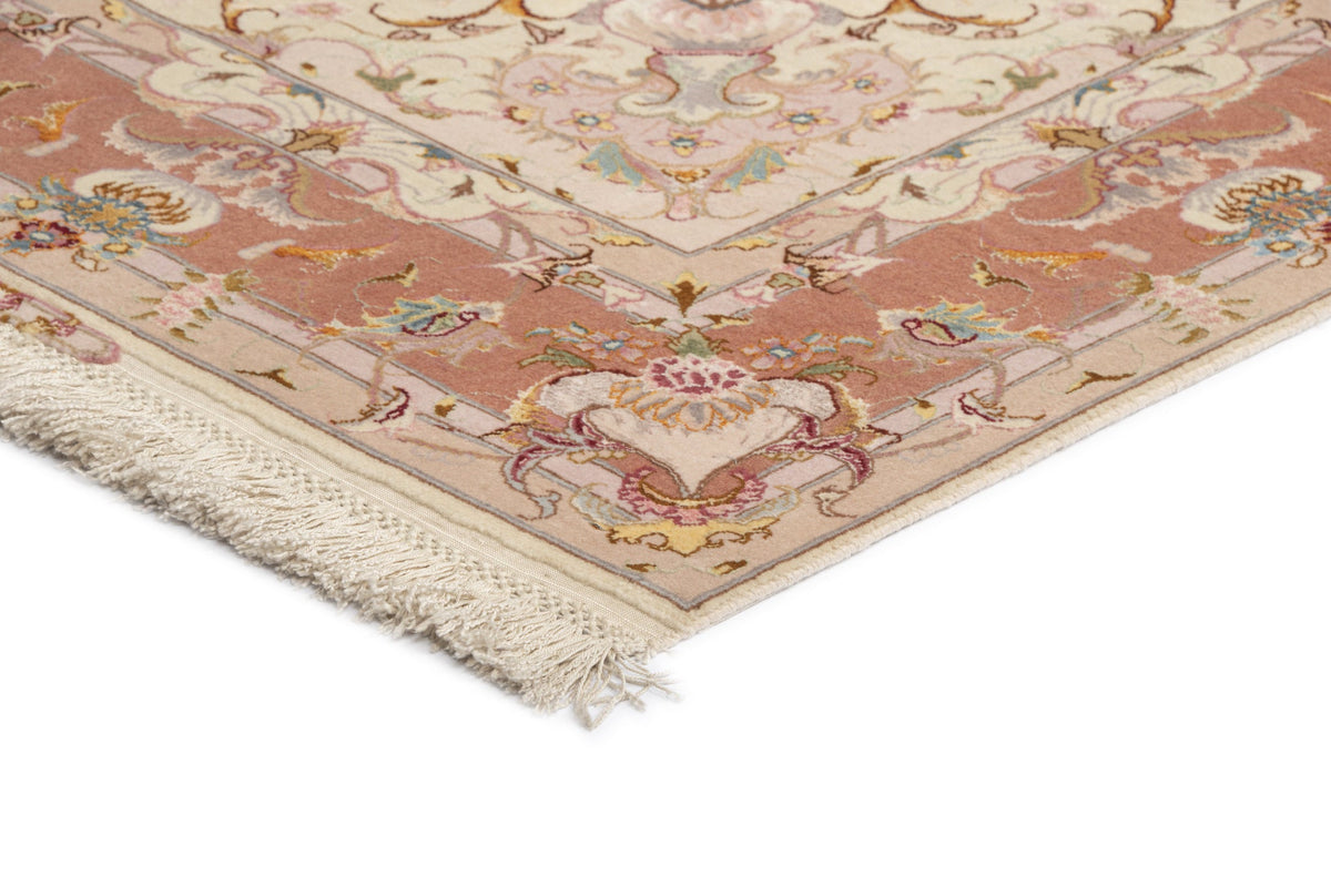 218x150 Tabriz su e con seta