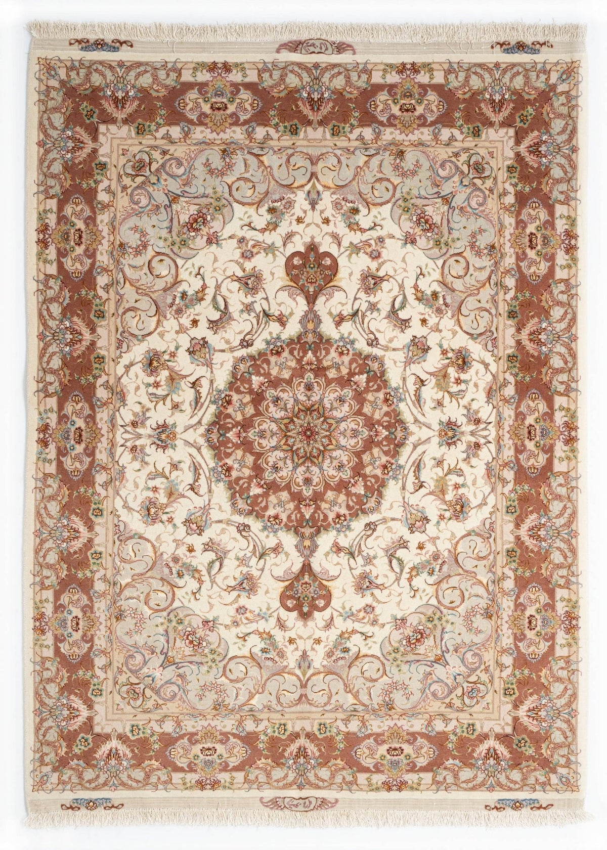 213x150 Tabriz su e con seta