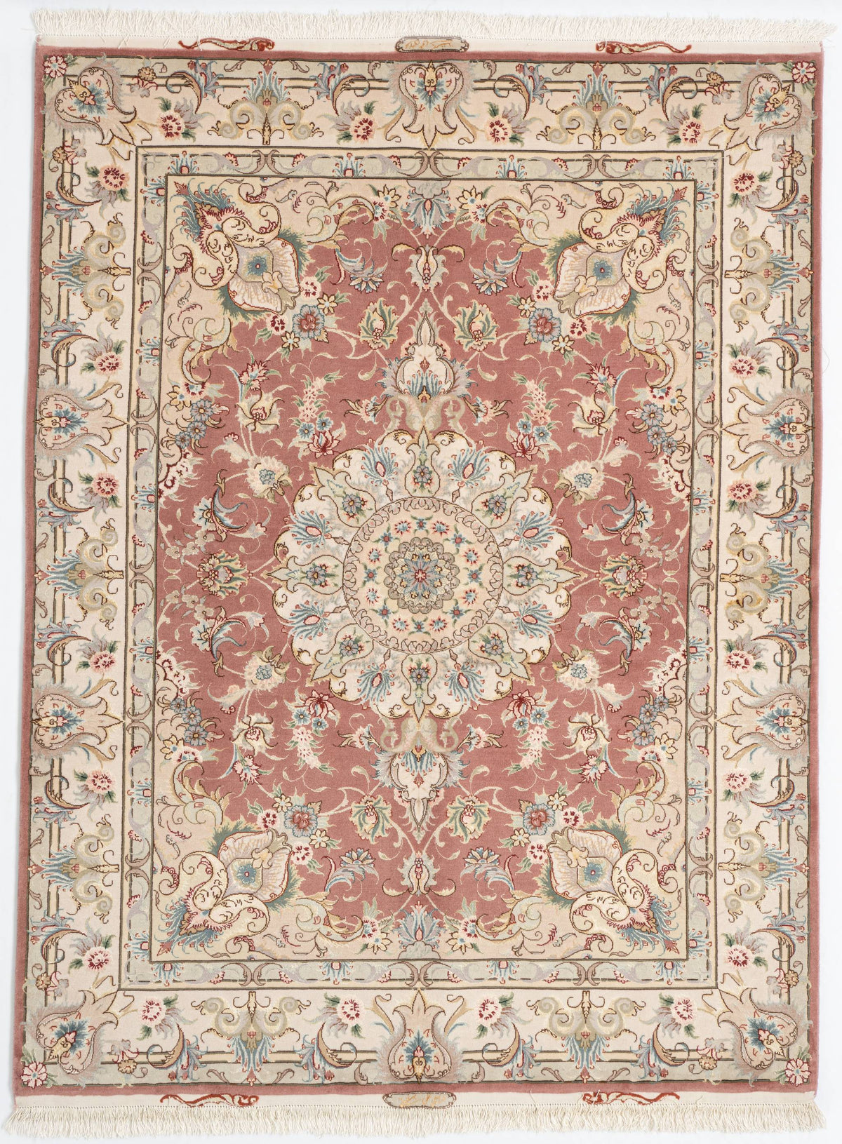 207x155 Tabriz su e con seta