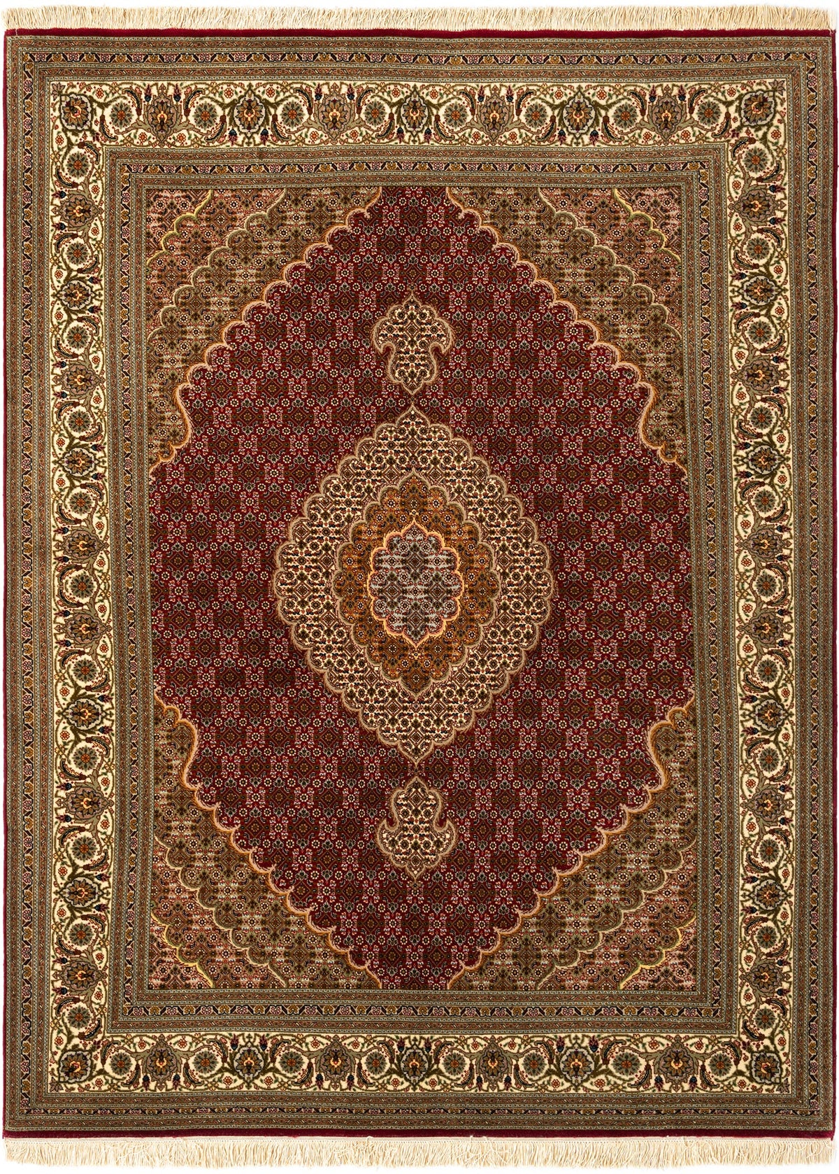 206 x 152 Täbriz Mahi