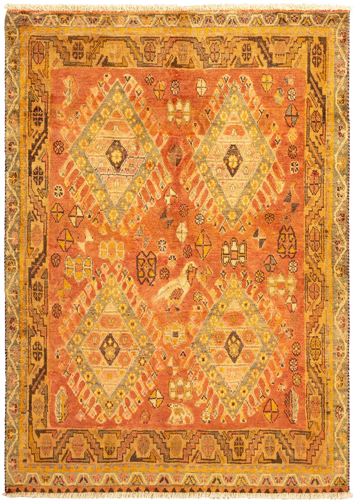 180x126 Gabbeh vecchio