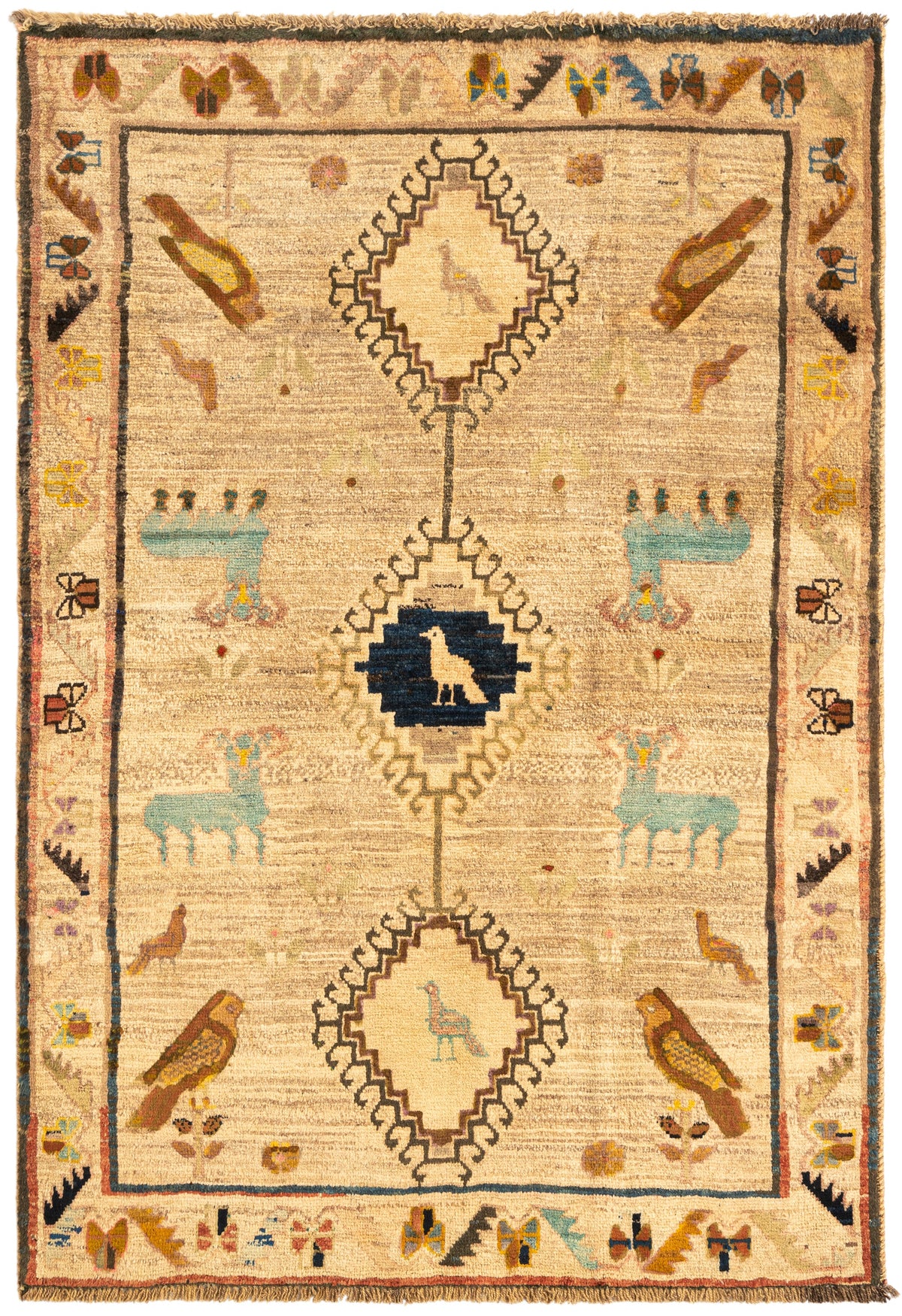 183x125 Gabbeh ancien
