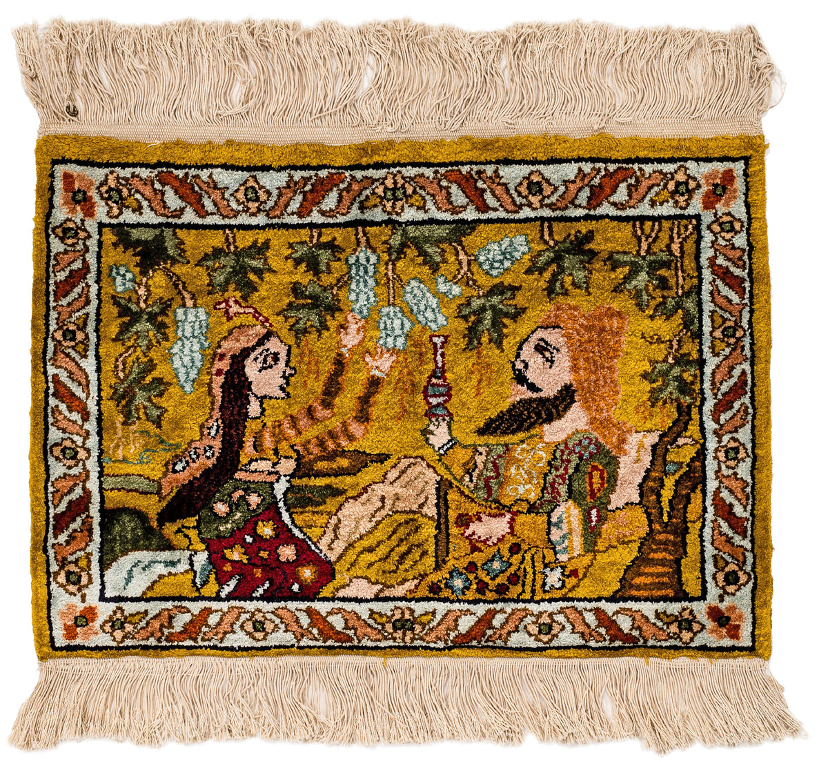 43 x 29 Kashmir Seide