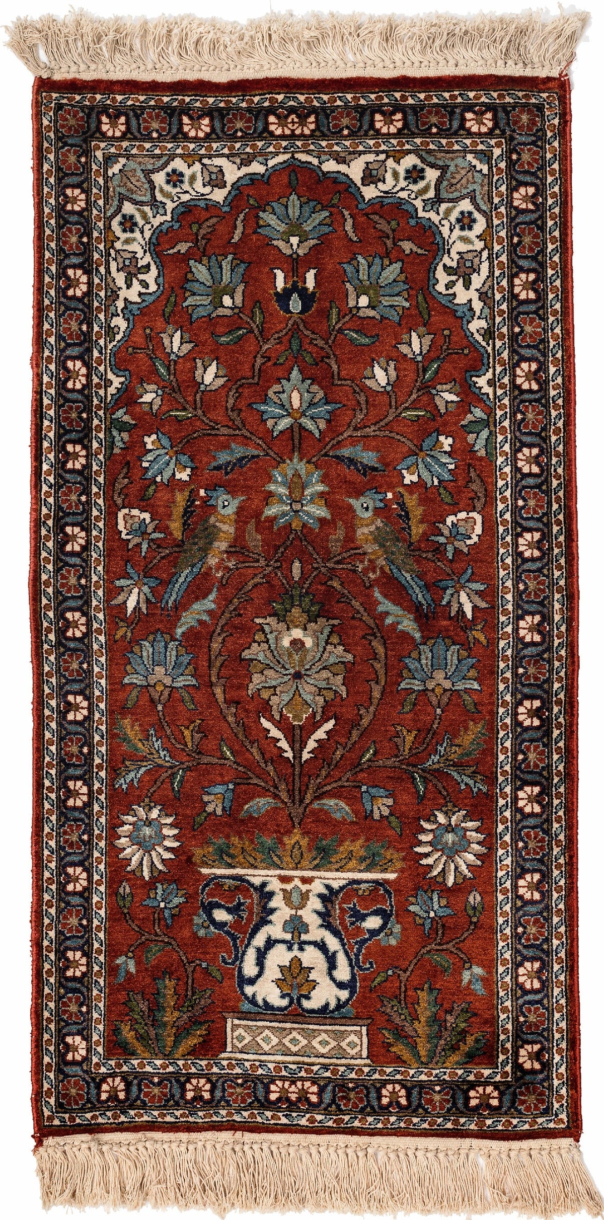 84 x 43 Kashmir Seide