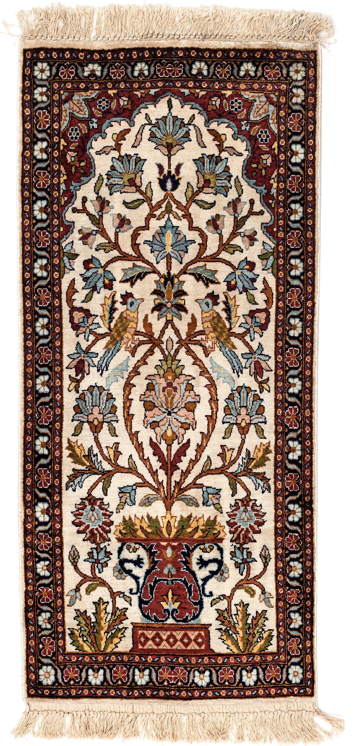 101 x 46 Kashmir Seide