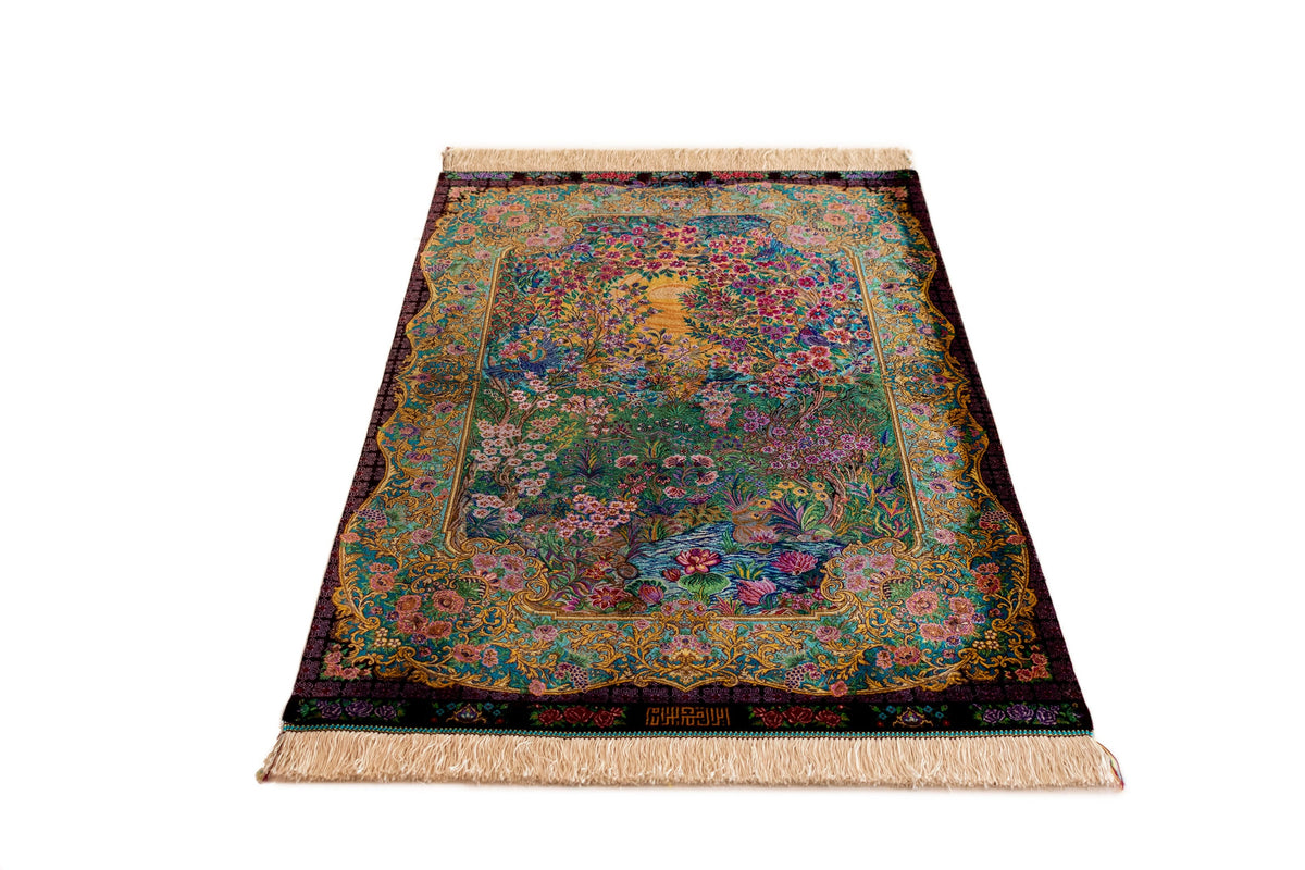 80 x 126 Ghom Seide Deluxe