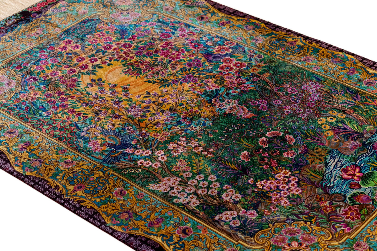 80 x 126 Ghom Seide Deluxe