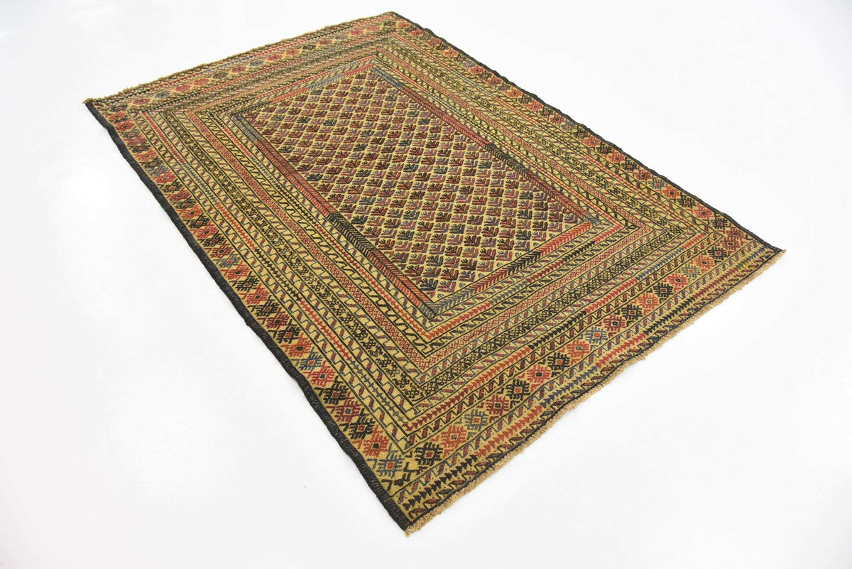 132 x 188 Kelim Afghan