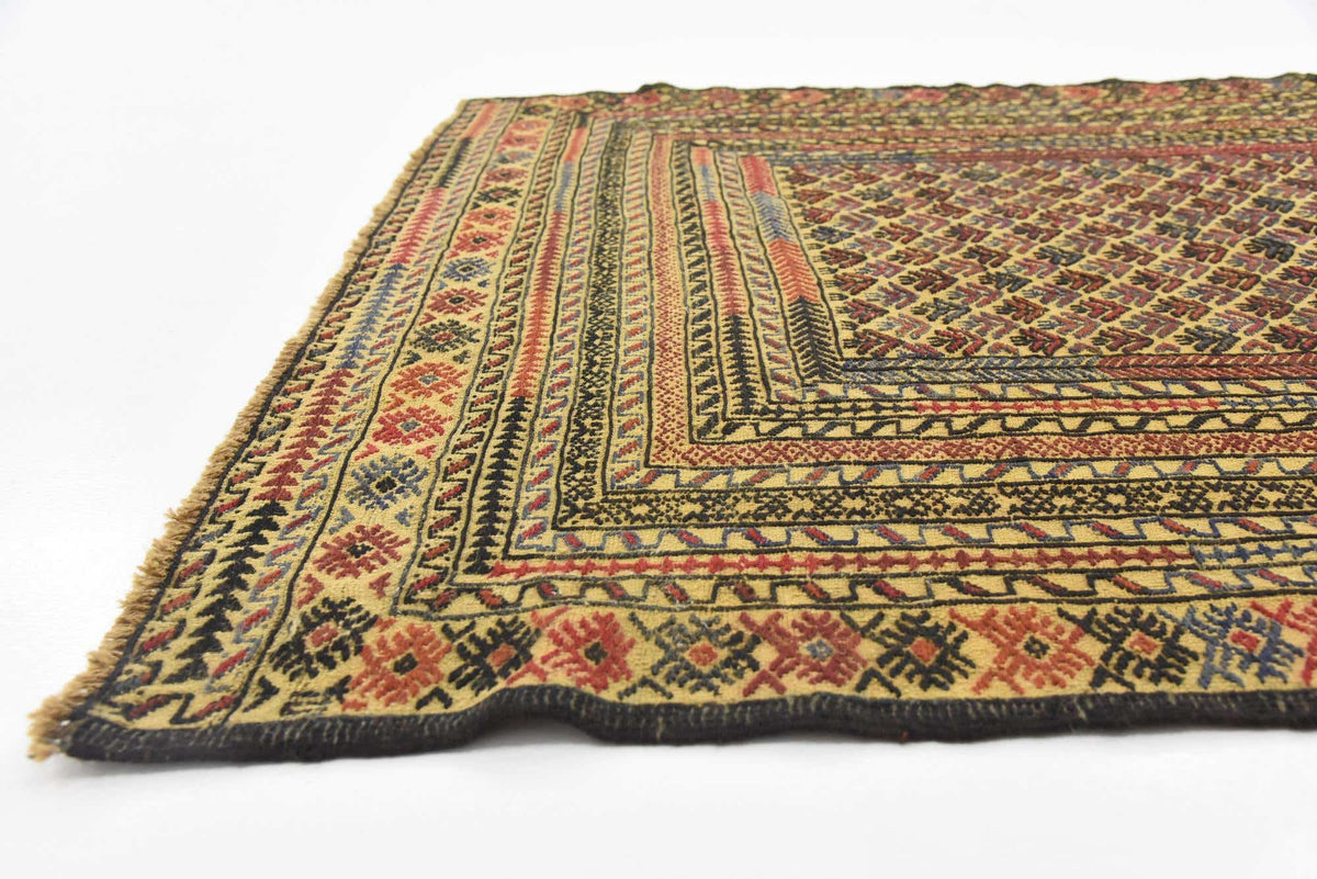 132 x 188 Kelim Afghan