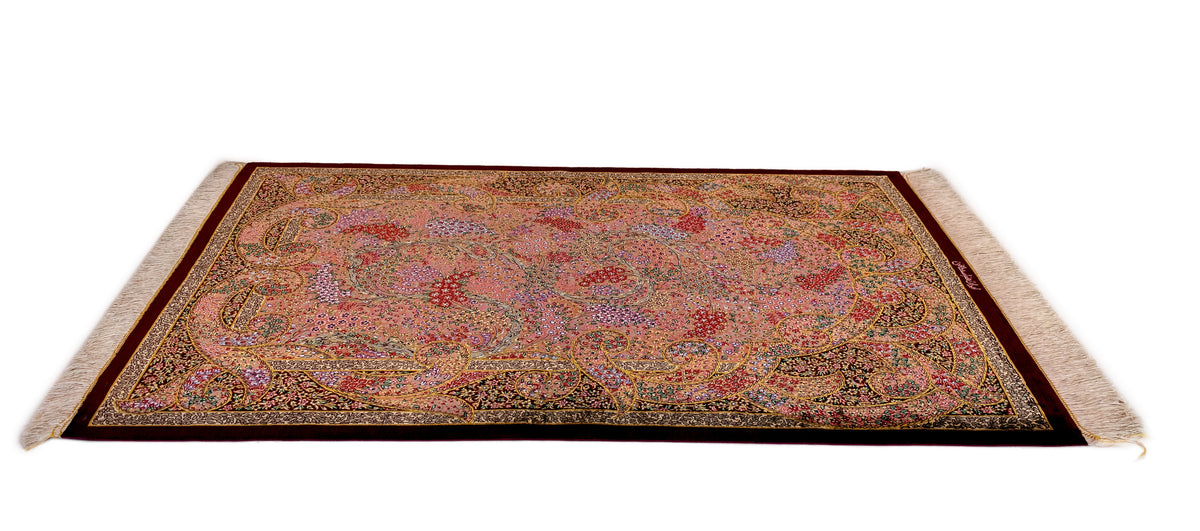 98 x 146 Ghom Seide