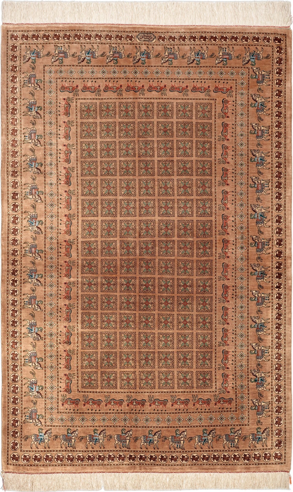 98 x 149 Ghom Seide