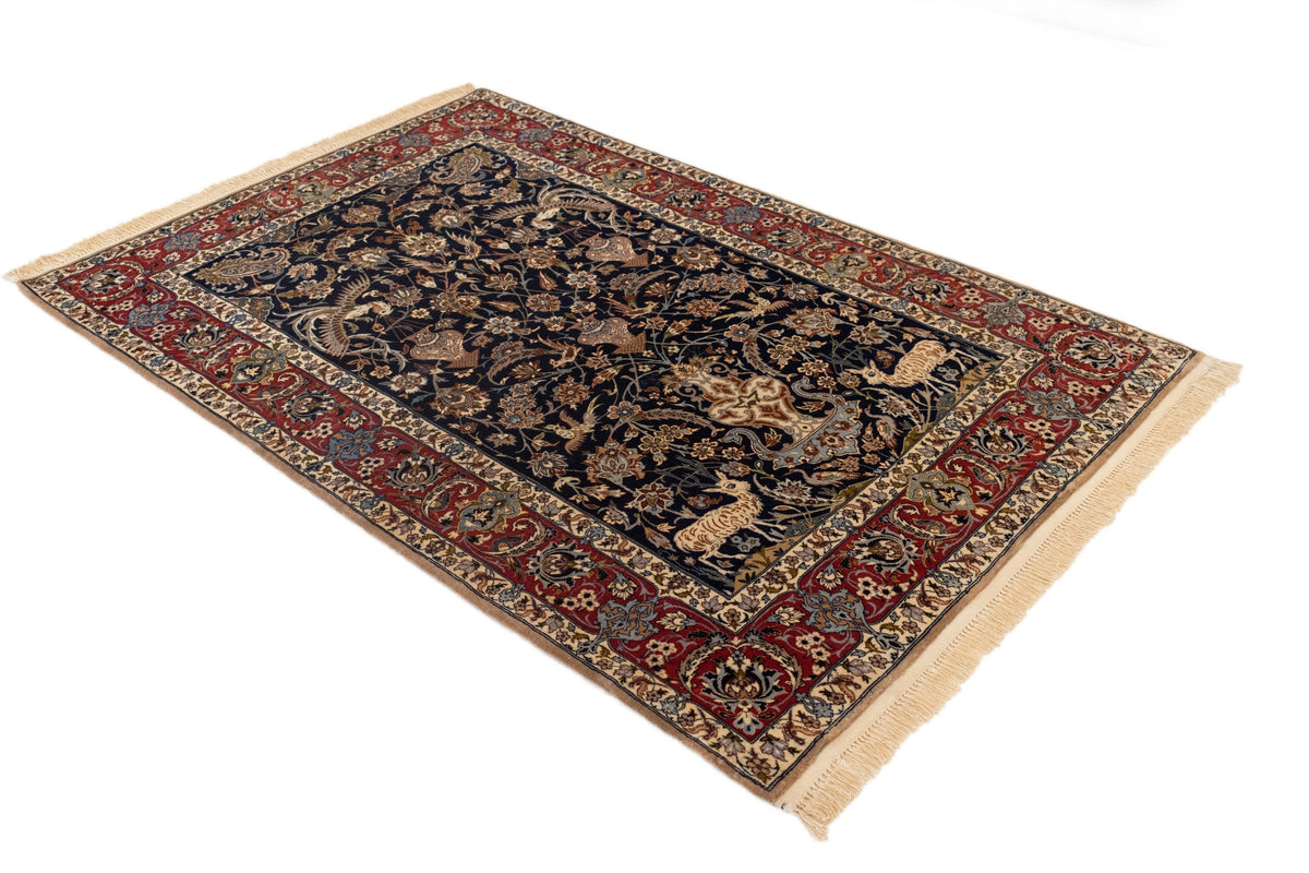 113 x 171 Isfahan mit Seide