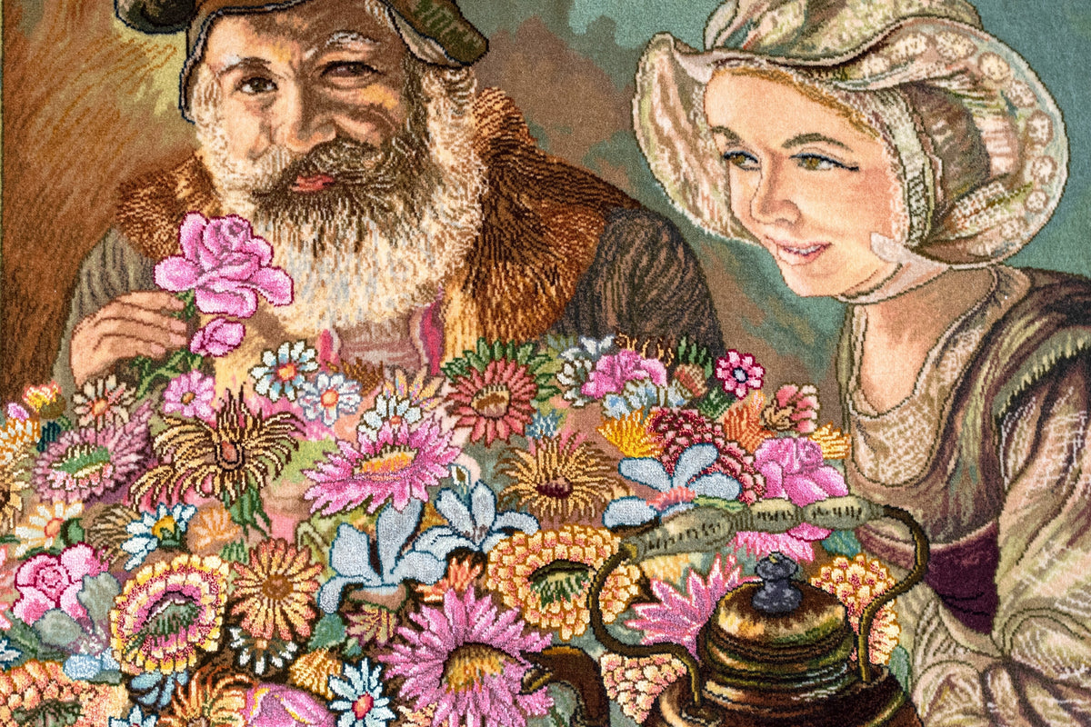 60x84 Tabriz Figural