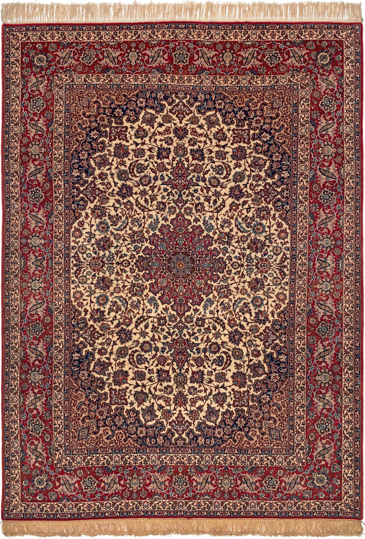 248 x 346 Isfahan auf fein Seide
