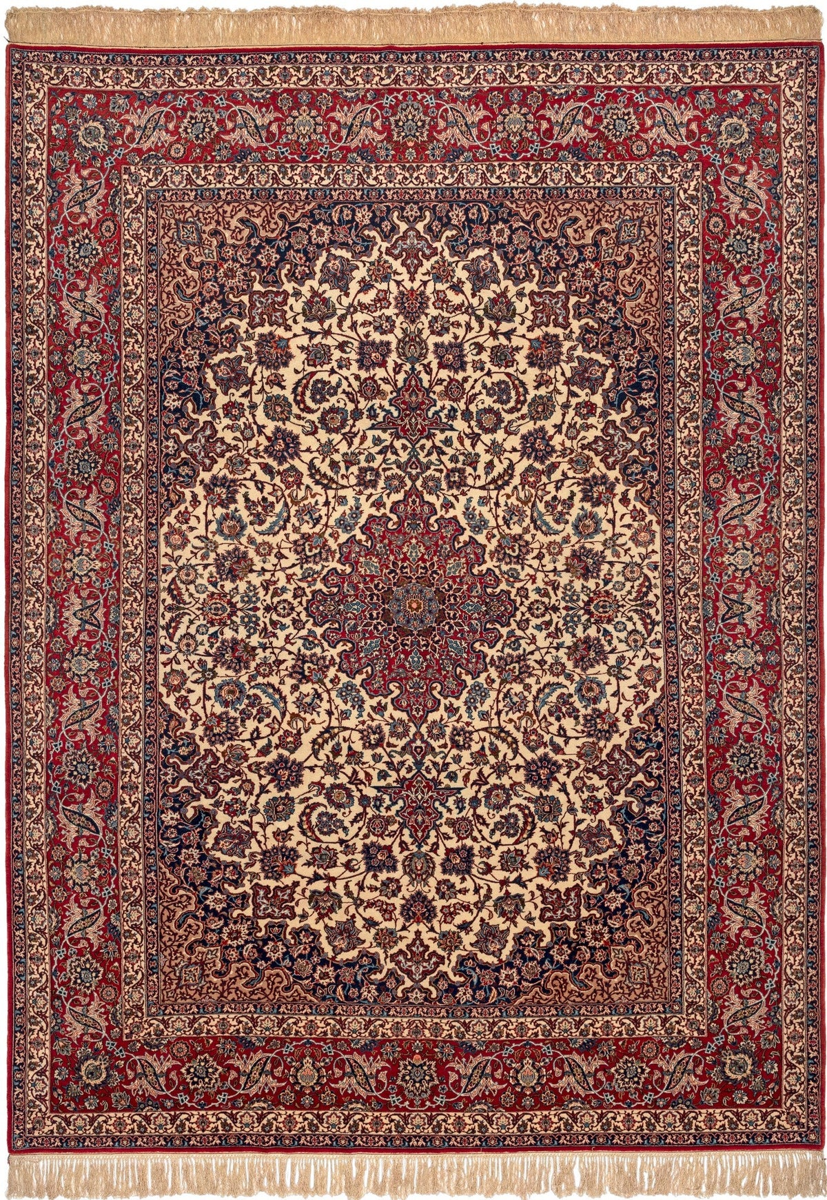 247x349 Isfahan sur soie fine