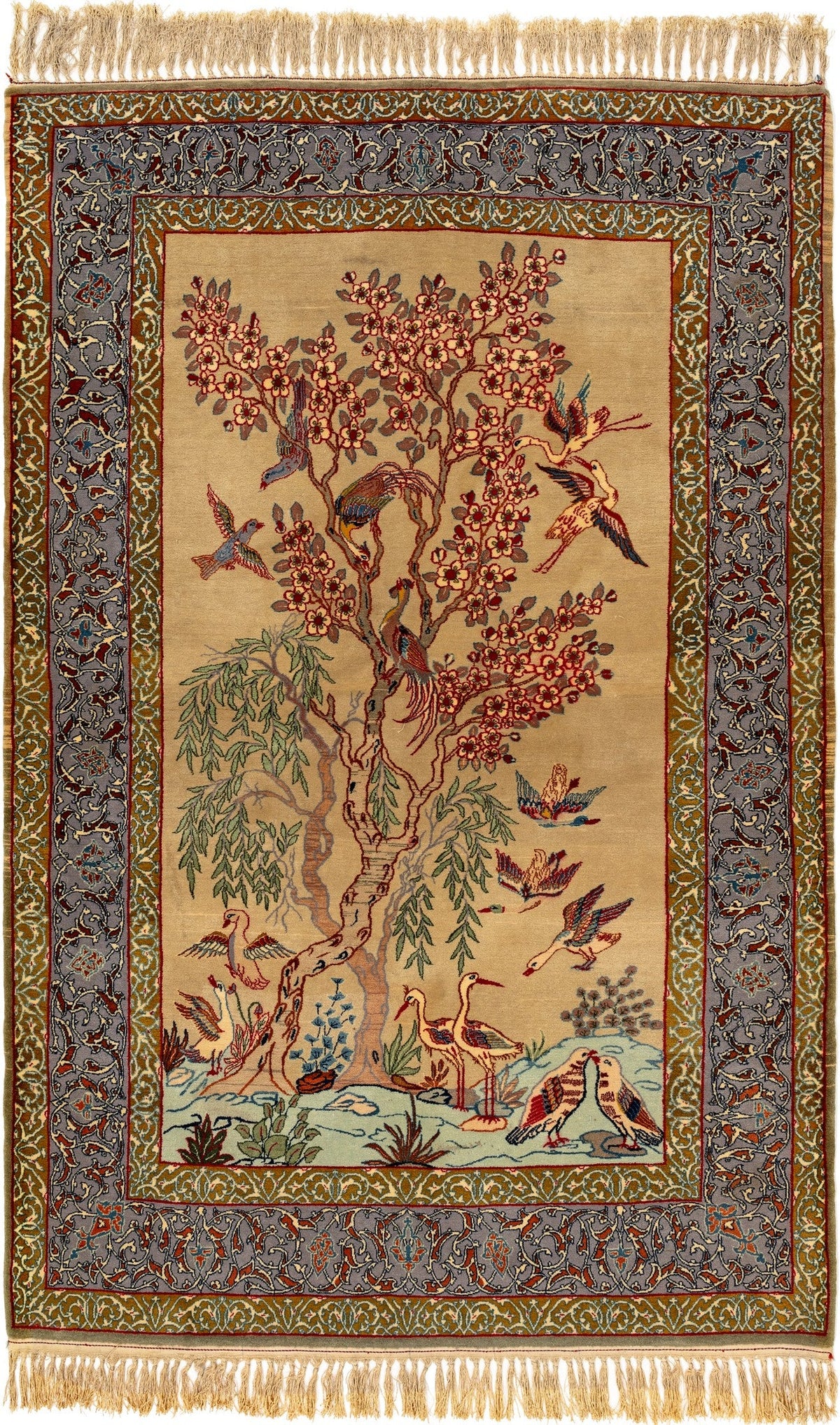 105x170 Isfahan con seta