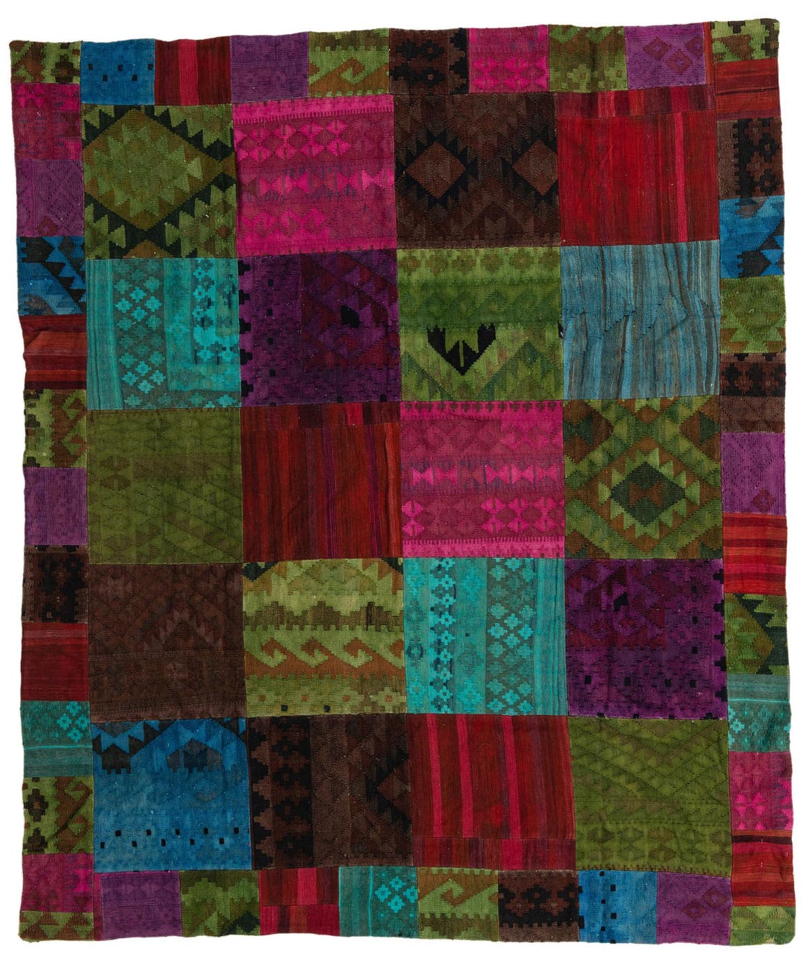 274 x 231 Patchwork Kilim