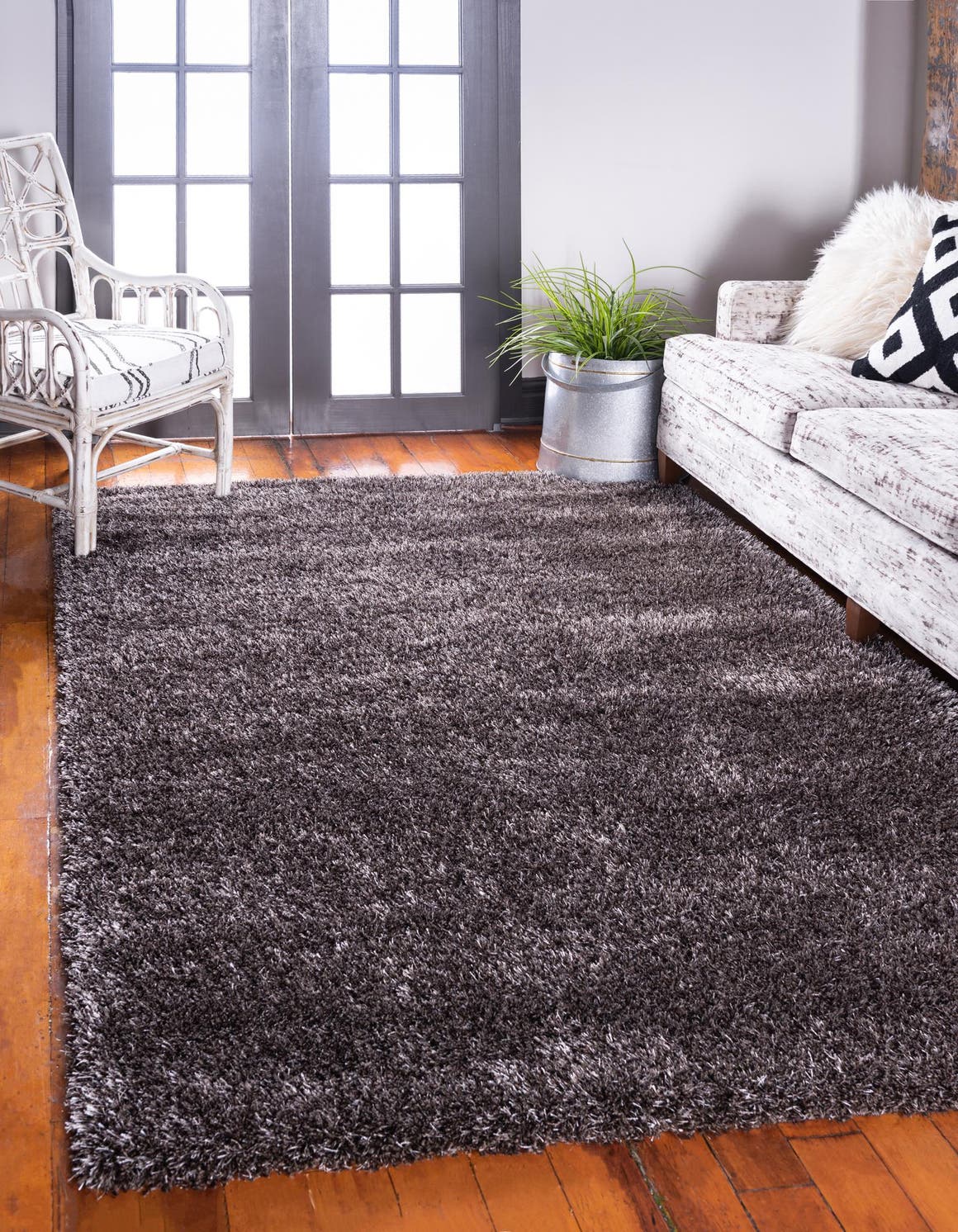 155x244 Luxe Solid Shag