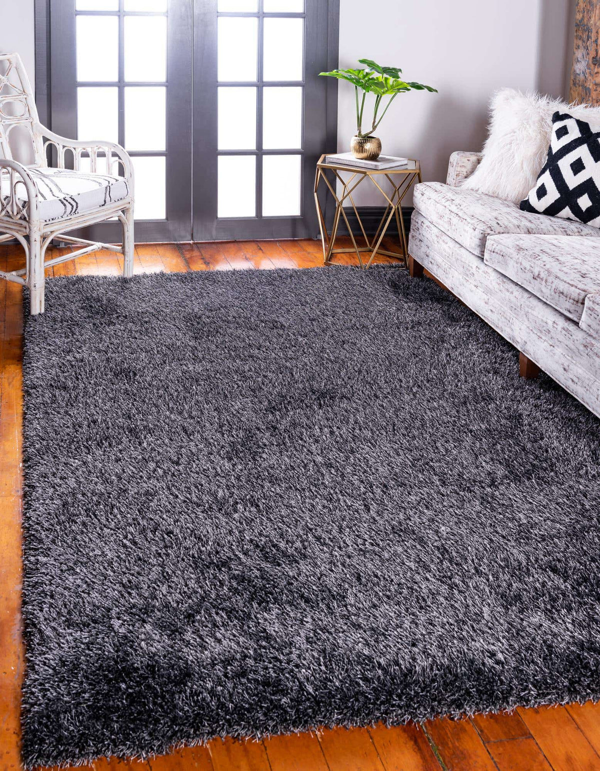 155x244 Luxe Solid Shag