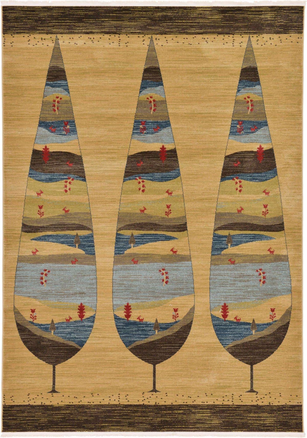 216x305 Kashkuli Gabbeh