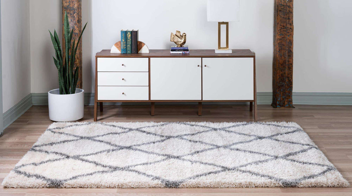 305x396 Luxe Trellis Shag