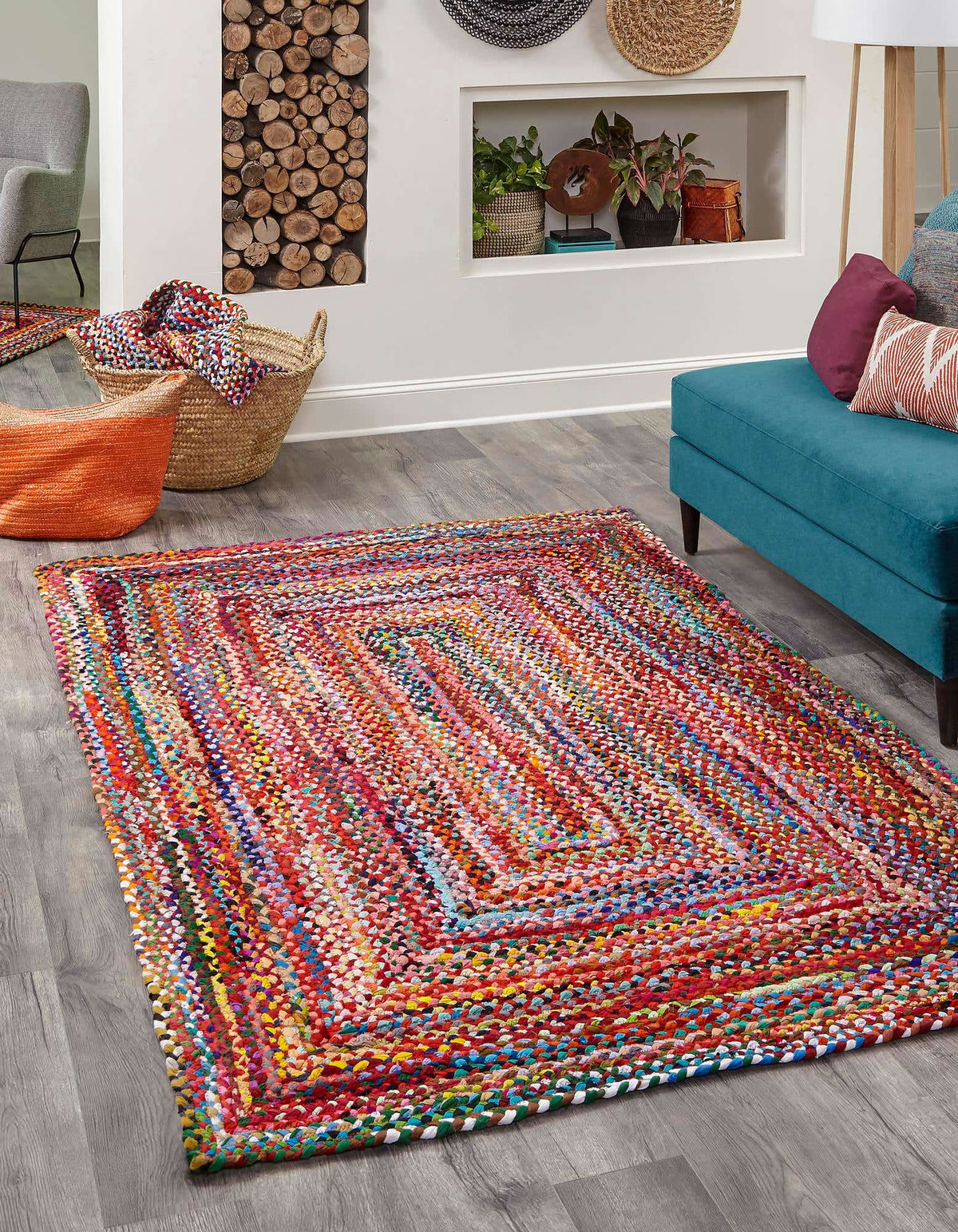 183 x 274 Braided Chindi