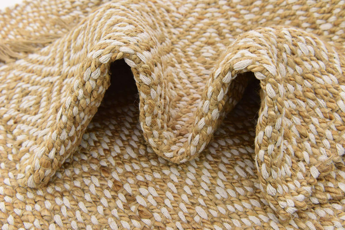 76 x 183 Braided Jute