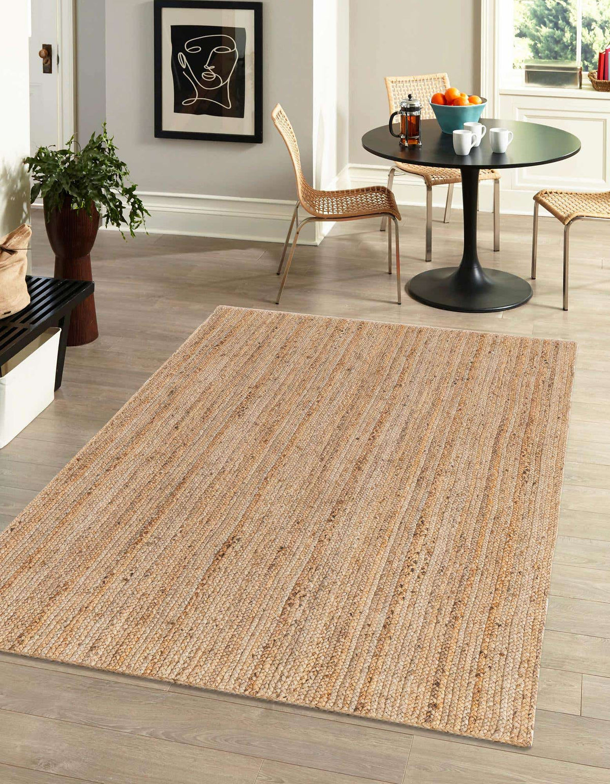 275 x 185 Braided Jute