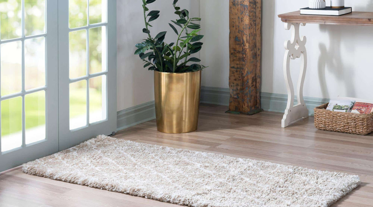 79x183 Taupe Marrakesh Shag