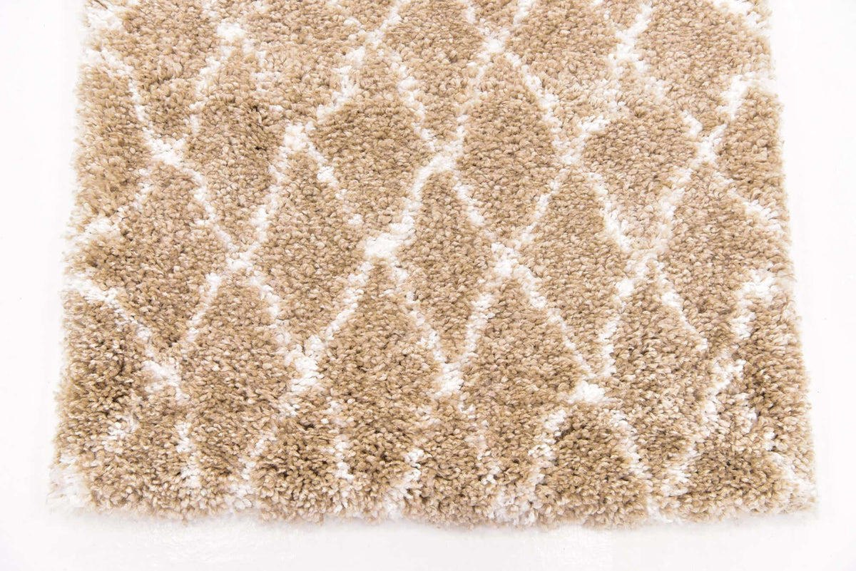 79x183 Taupe Marrakesh Shag