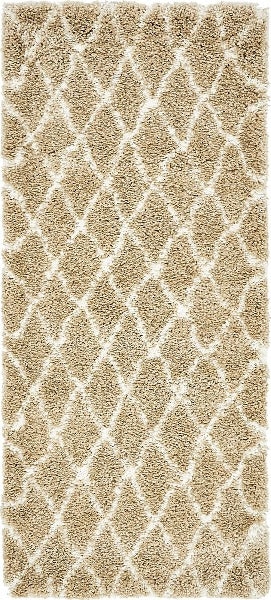 79x183 Taupe Marrakesh Shag