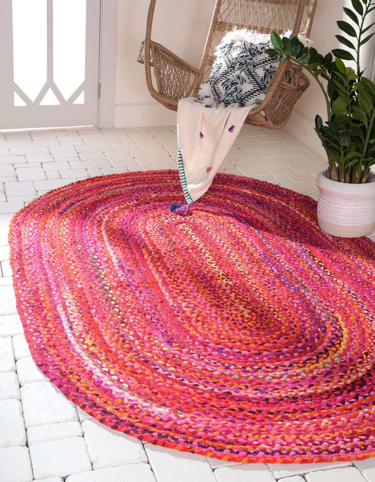 99 x 152 Braided Chindi