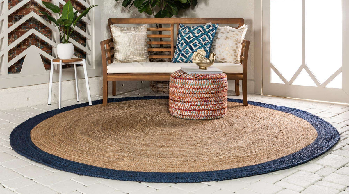 244 x 244 Braided Jute